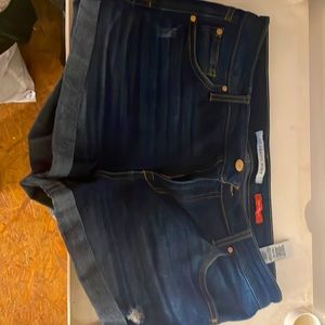 Dark blue Jean shorts size 13